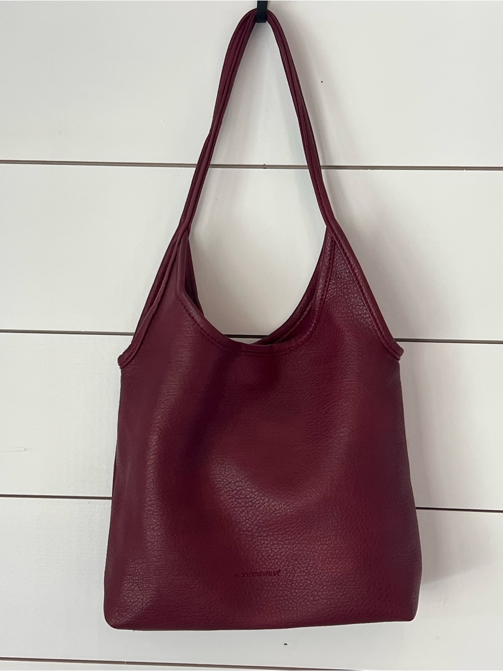 Montana West Burgundy Shoulder Bag